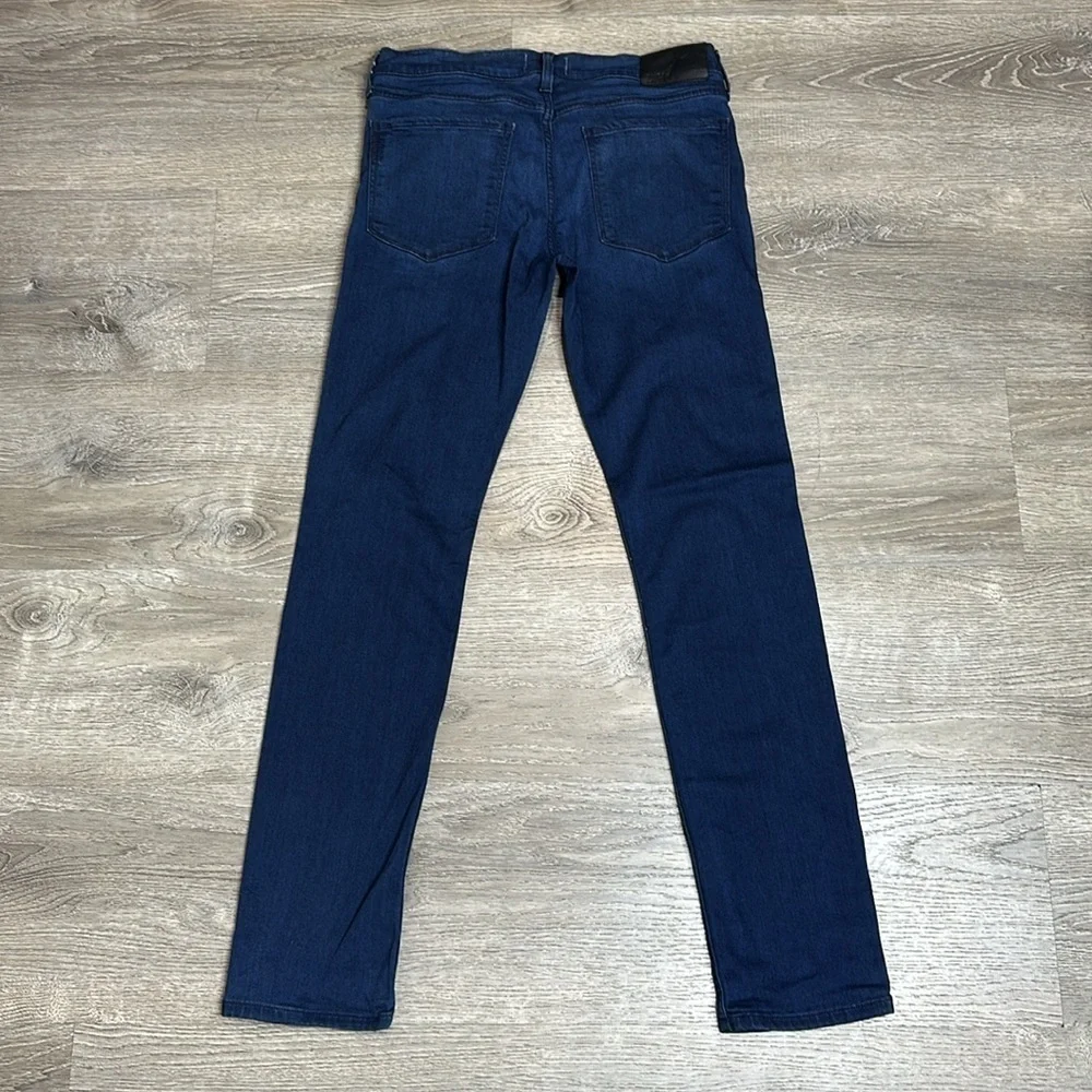 PAIGE Men’s Transcend Lennox Soft Slim Jeans Dark Blue Sz 31